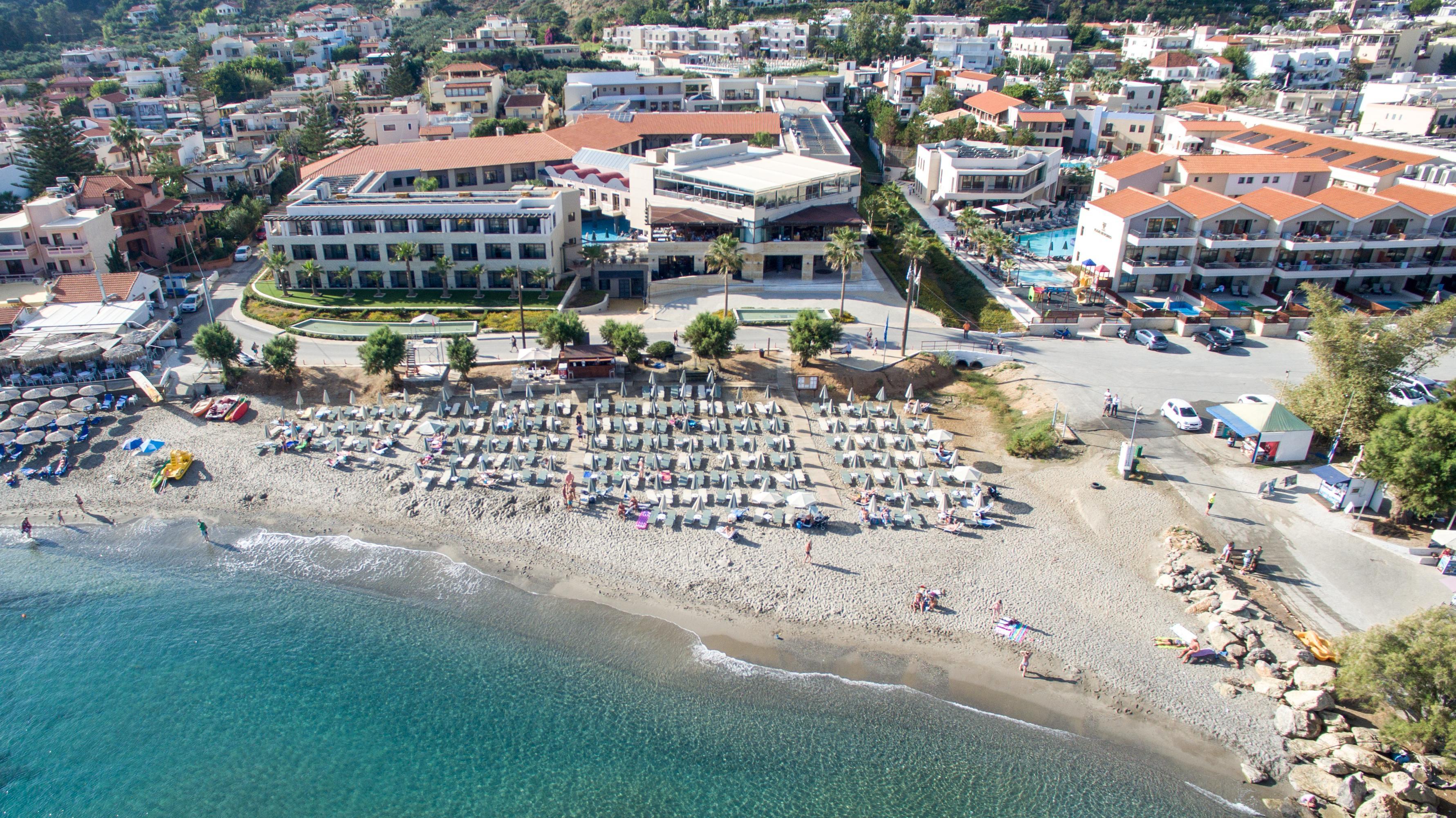 منتجع وسبا بورتو بلاتانياس بيتش Platanés المظهر الخارجي الصورة Aerial view of the beach