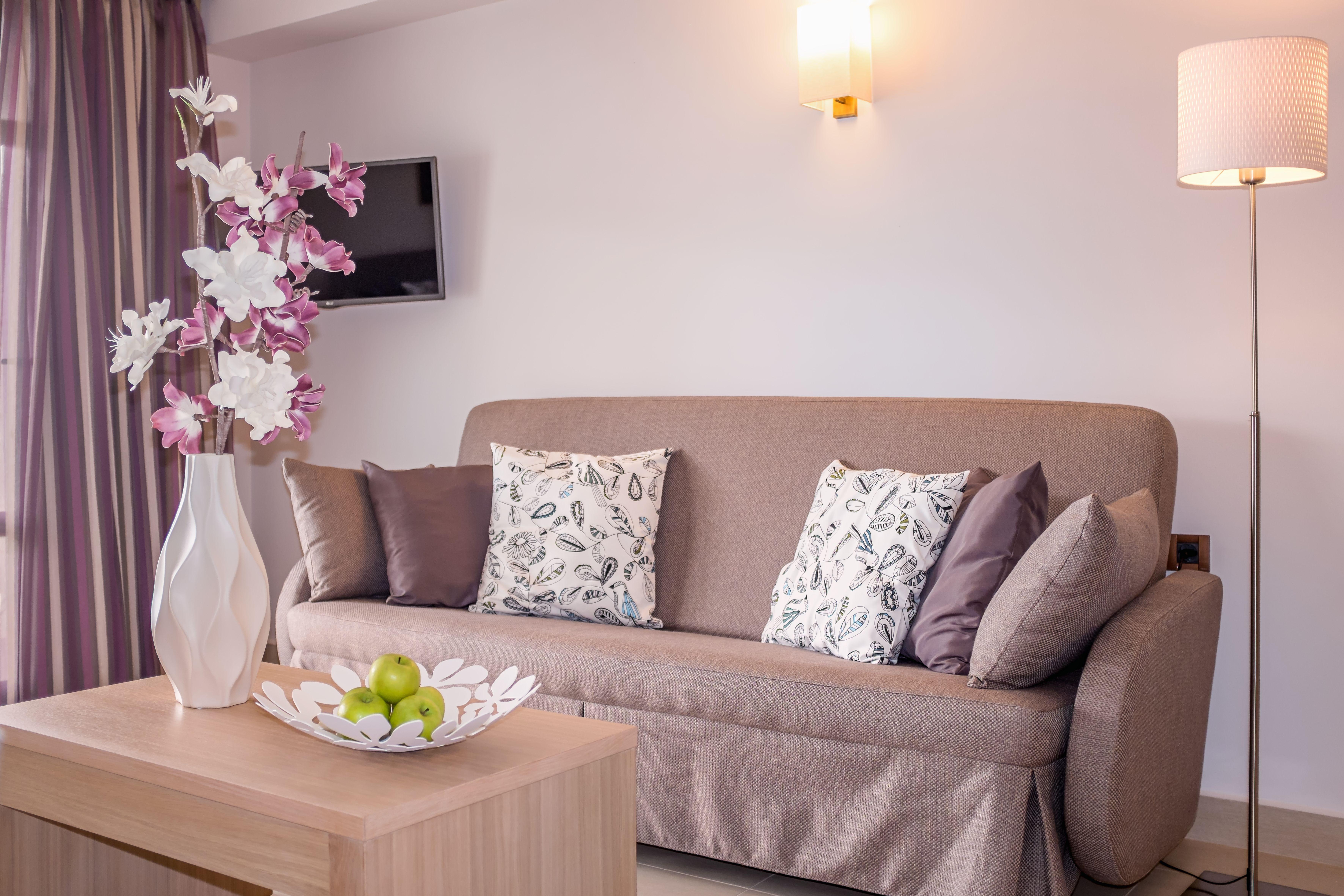 منتجع وسبا بورتو بلاتانياس بيتش Platanés المظهر الخارجي الصورة A sofa bed