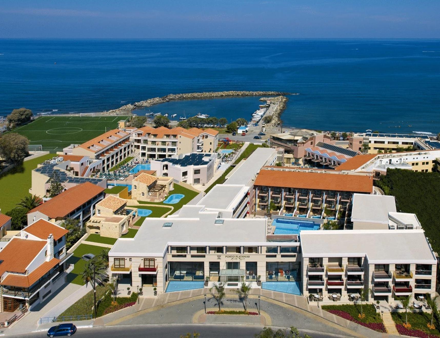منتجع وسبا بورتو بلاتانياس بيتش Platanés المظهر الخارجي الصورة Nissi Beach Hotel